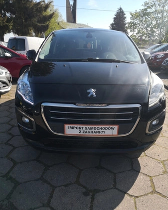 Peugeot 3008 cena 38900 przebieg: 198000, rok produkcji 2015 z Chodzież małe 326